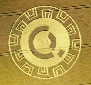 Novo ‘Crop Circle’ Stargate surge nos campos em Woodcote Lane, na Inglaterra