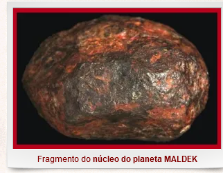 MALDEK: Encontrado fragmento (Meteorito) do núcleo do planeta MALDEK na Austrália