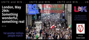 ANTI-LOCKDOWN: Protestos Massivos em Londres exigem fim da tirania dos bloqueios pelo governo
