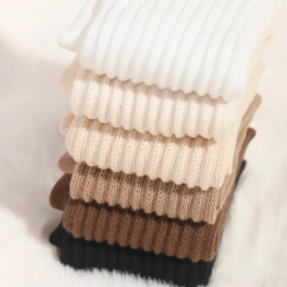 Thumbnail: 6 Pairs Women's Socks, Slouch Socks,Muliticlour, Comfy Socks