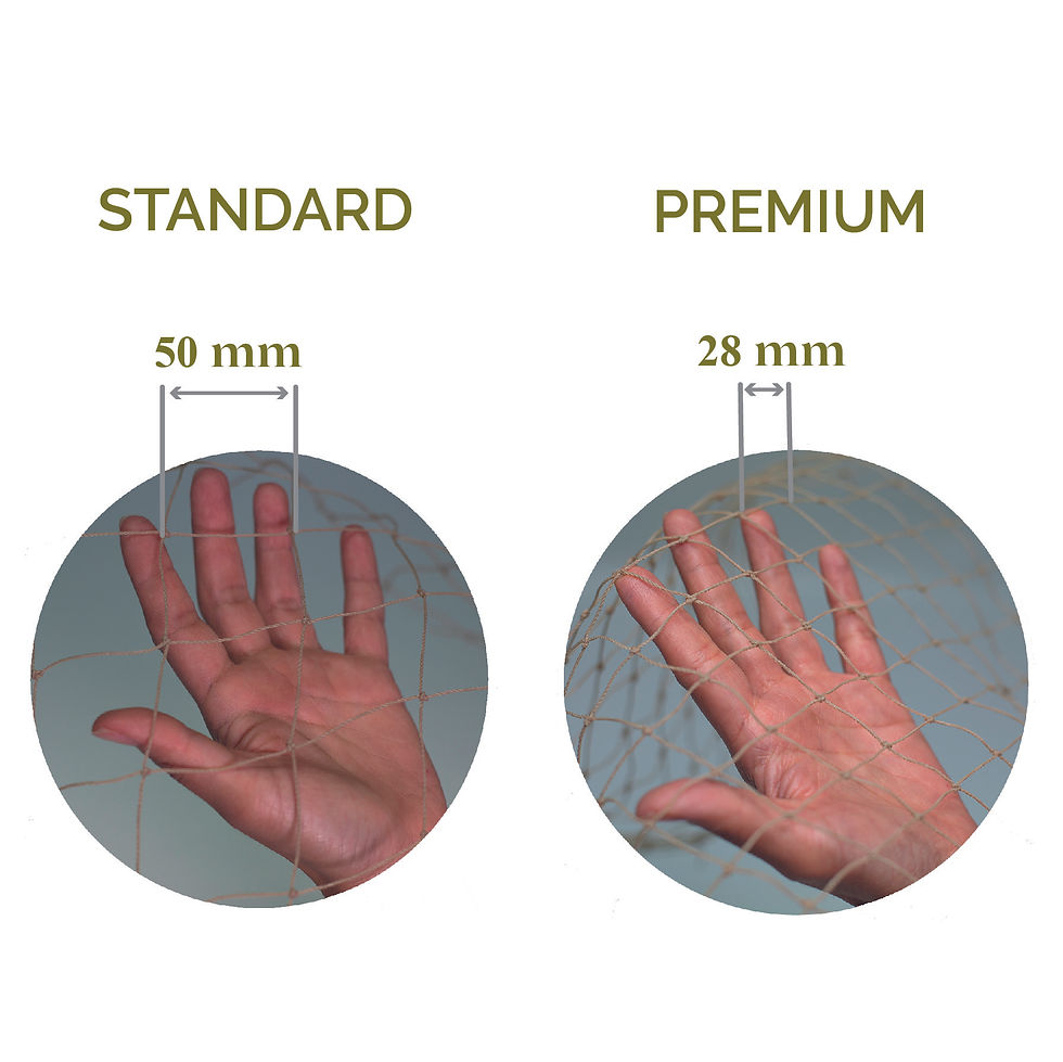 Miniatura: Rete da Balcone PREMIUM per Gatti + 100 Ganci FastNet + 2 Silicone