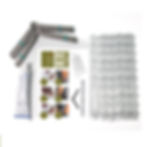 Thumbnail: Pack 3 Metres Unassembled Bird Spikes 3 Rows + Silicone