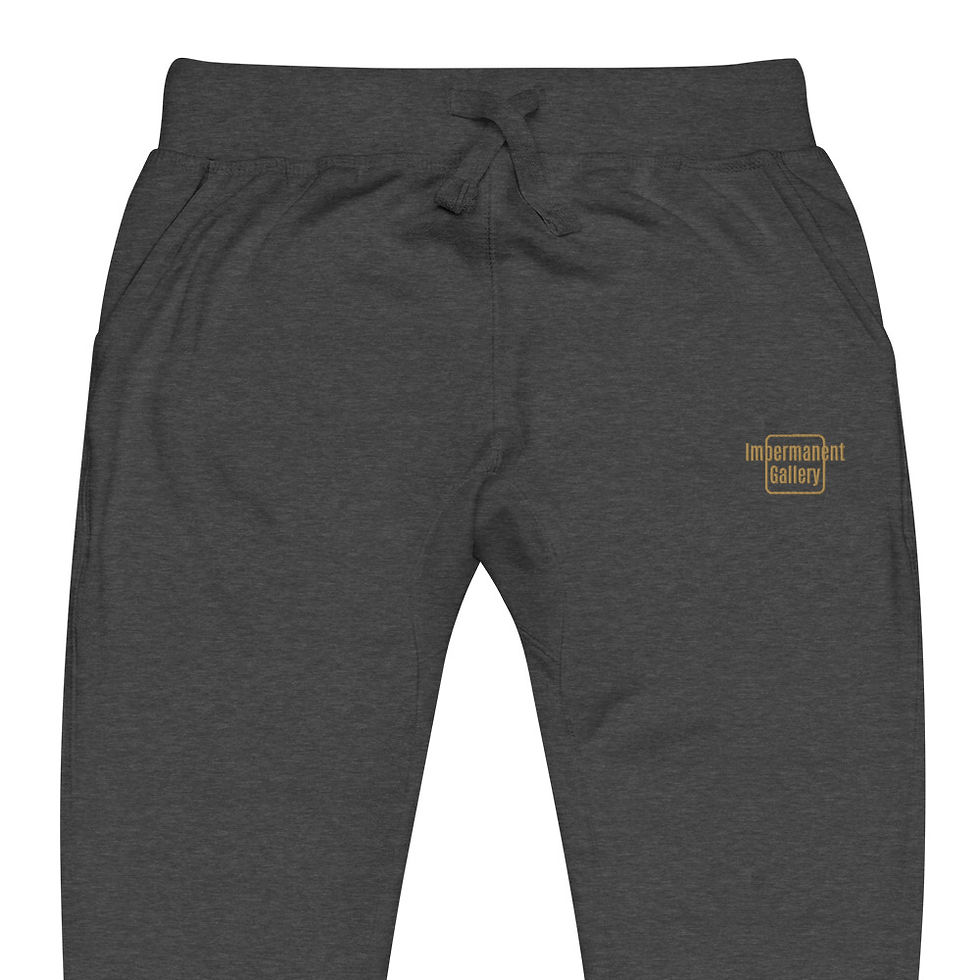 Thumbnail: Impermanent Gallery Unisex Fleece Sweatpants