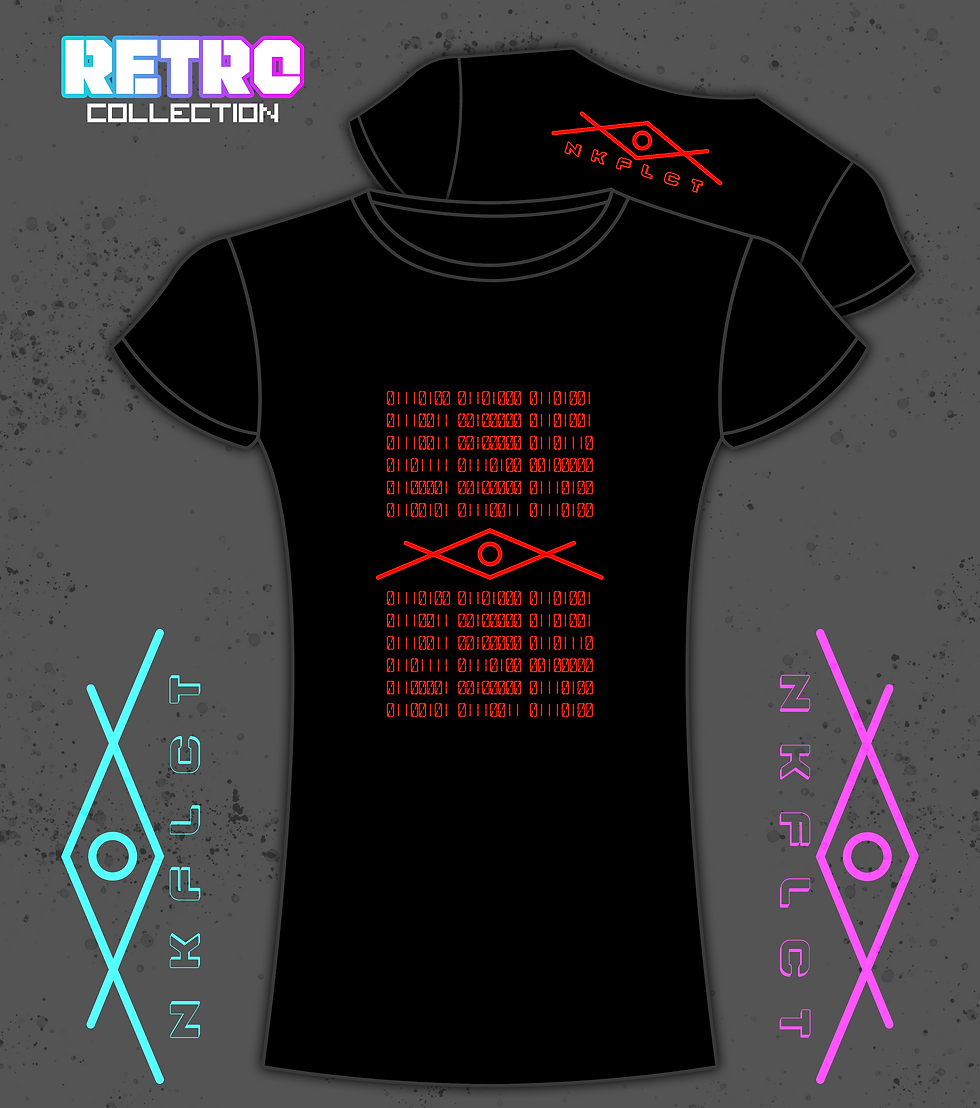 Thumbnail: "Code" Graphic Tee - Ladies