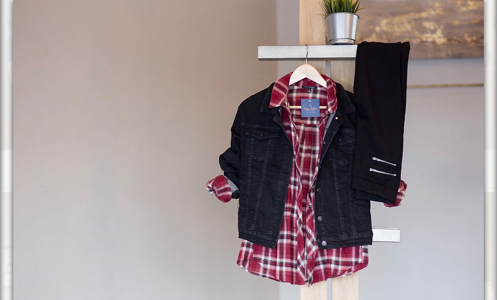 Thumbnail: Button Down Plaid Top