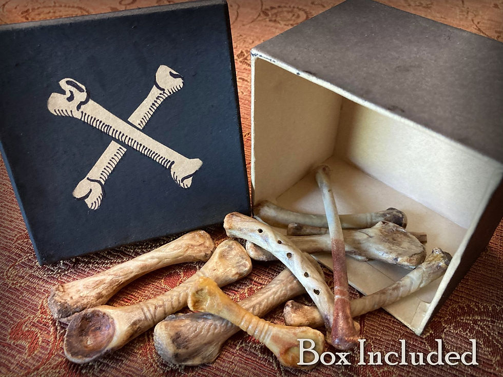 Thumbnail: Set 9:  The Spoon Carved Bone Set
