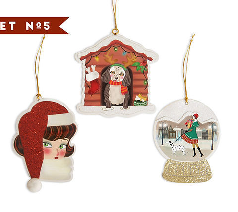 Thumbnail: Christmas Ornament Sets by Laliblue