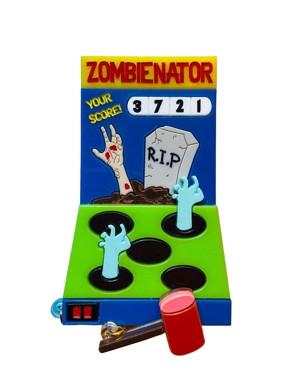 Zombinator Brooch