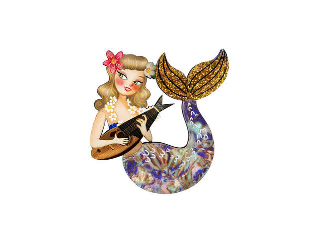 Mermaid Brooch by Laliblue