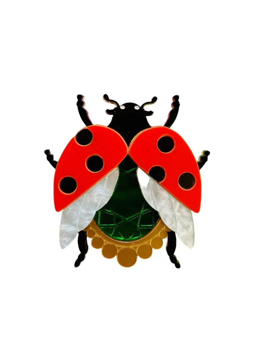 Ladybug Brooch