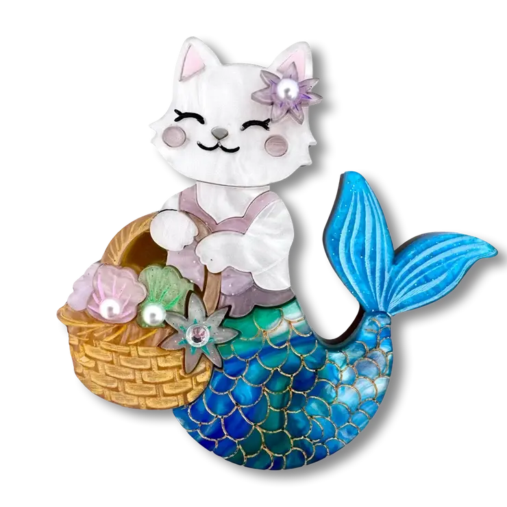 Thumbnail: Purrmaid Brooch