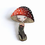 Thumbnail: Mushroom Girl Brooch by Laliblue