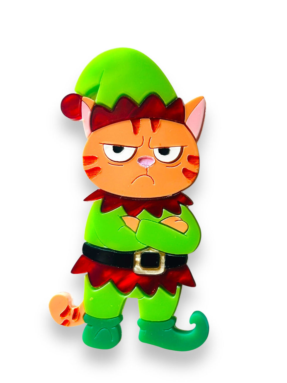 Cat Elf Brooch by Makokot