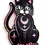 Thumbnail: Black Cat Wall Hanging by Ella Mobbs Art