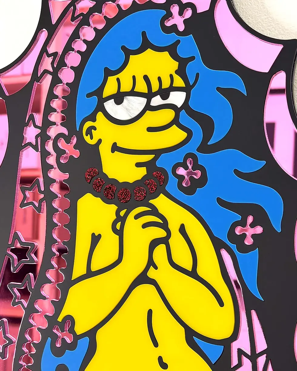 Thumbnail: Marge Wall Hanging by Ella Mobbs Art (2 Options)