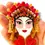 Thumbnail: Red Theatre Mask Brooch