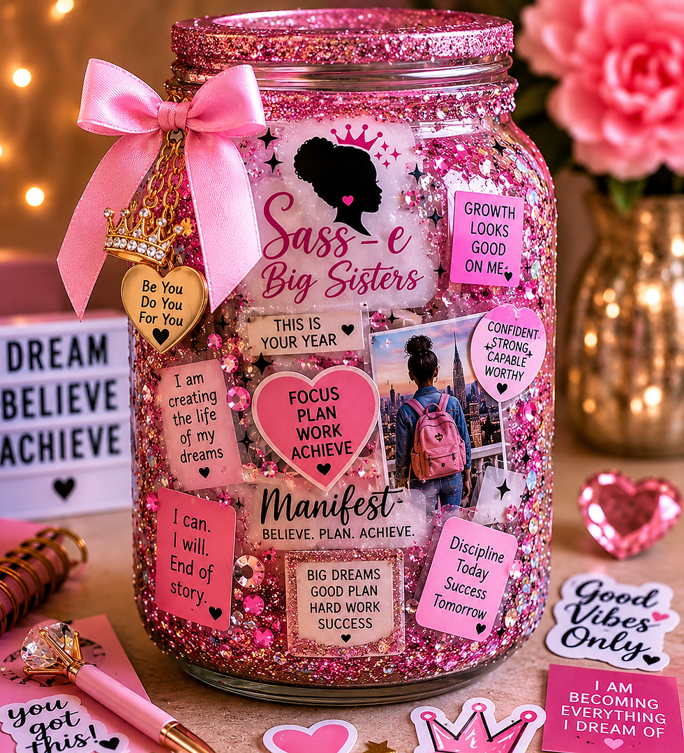 School Year Vision Jars & Pizza Party