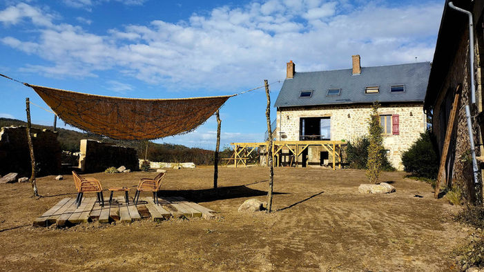 Pendant les travaux extérieurs
