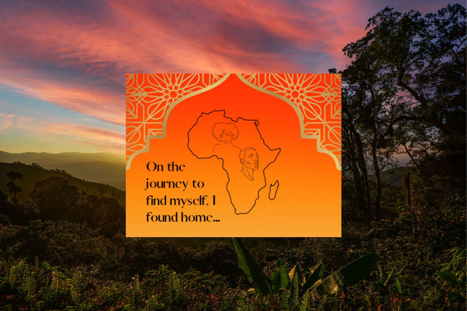 Mother Africa - Postcard 4.25" x 5.5"