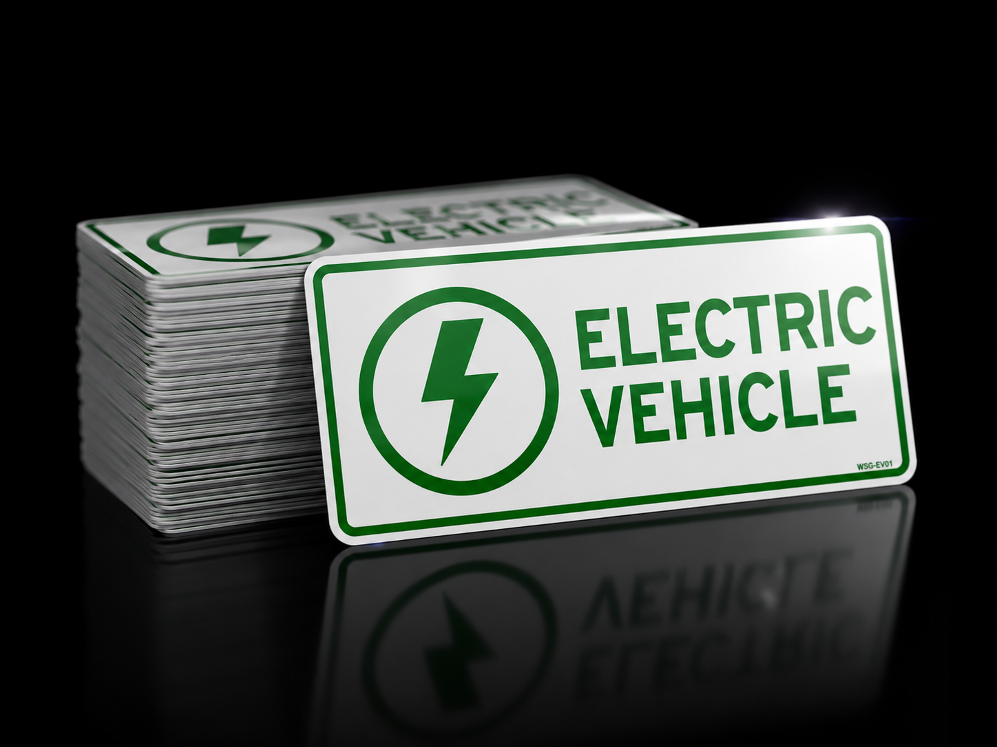 Electric Vehicle Bus & Coach Decal – EV Fleet Identification sticker