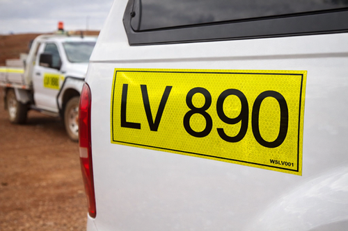 Custom Reflective Fleet Vehicle ID Decals (LV) | Westside Graphics ...