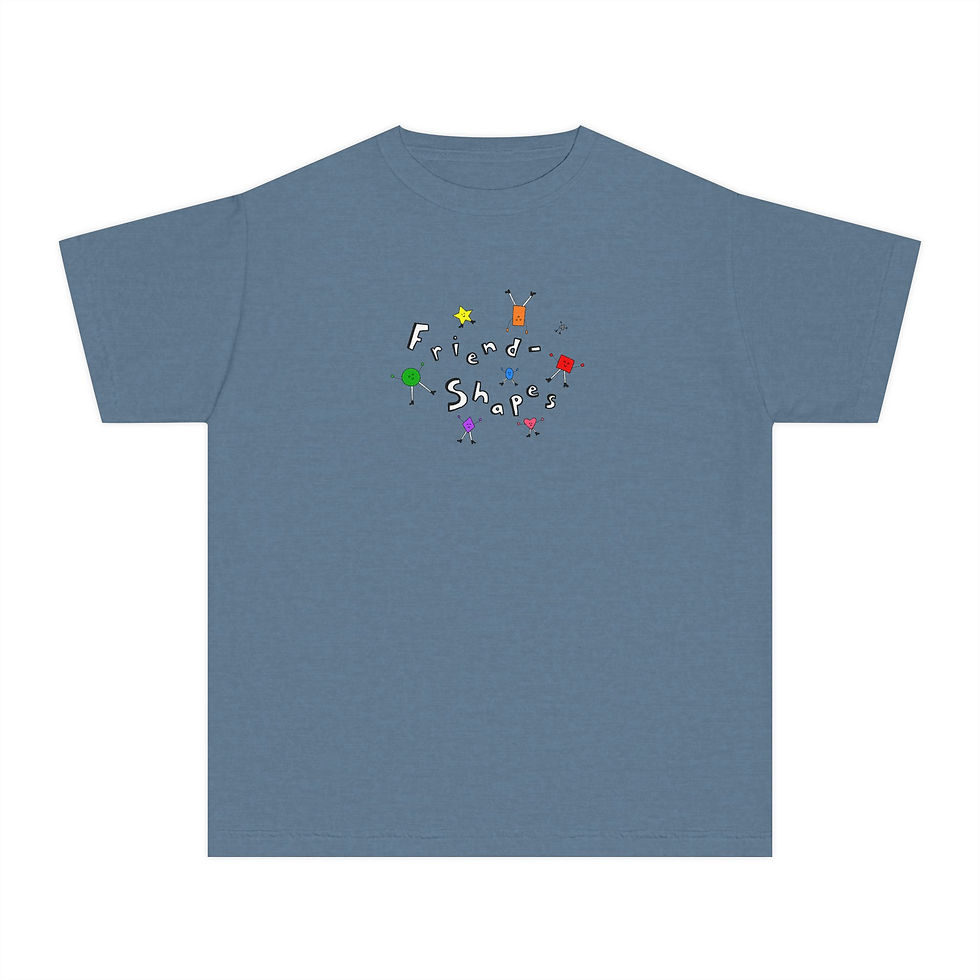 Thumbnail: Friend-Shapes Kids T-Shirt