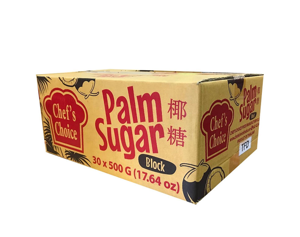 Thumbnail: Palm Sugar Block  Chef's Choice 30 x 1 Lb