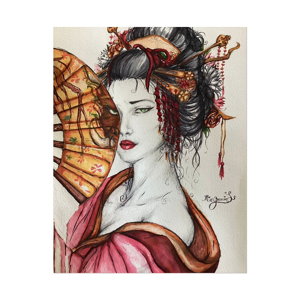 Miniatura: Art by MissGracieLu - Bi No Giman - Poster 