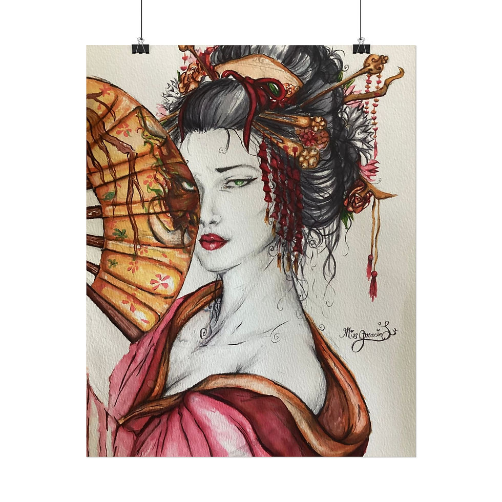 Miniatura: Art by MissGracieLu - Bi No Giman - Poster 