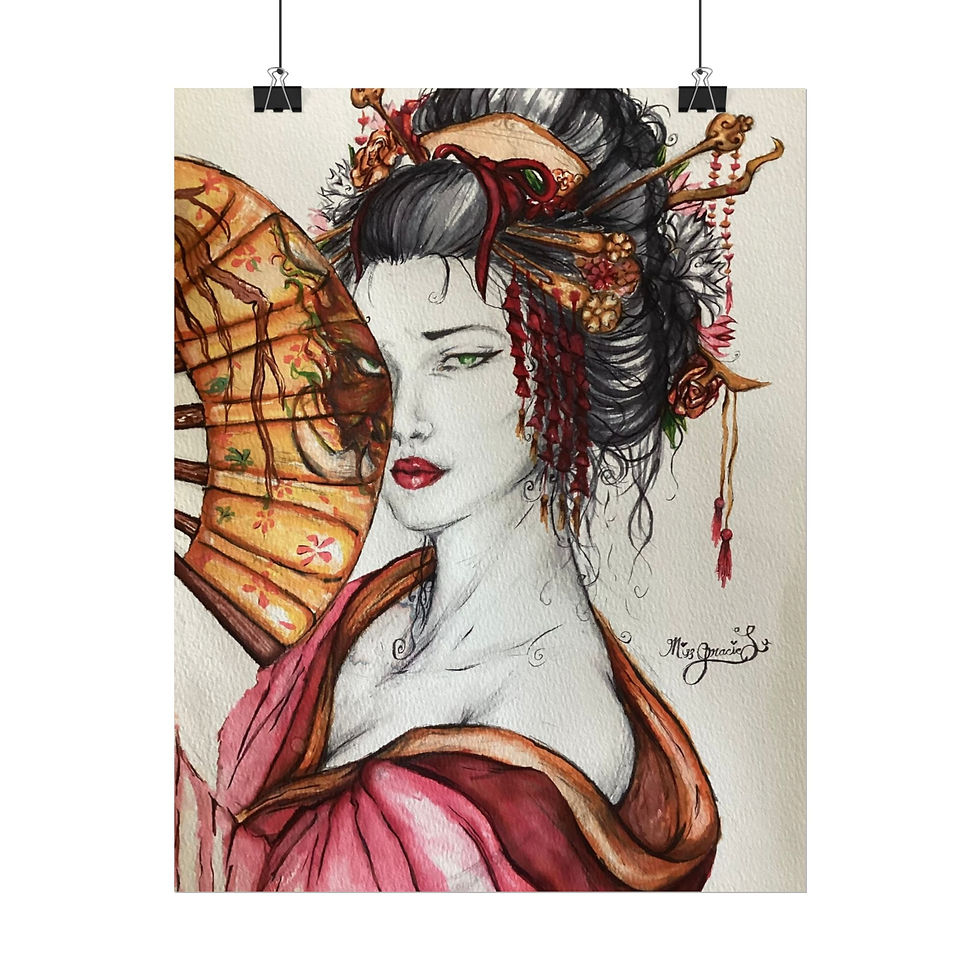 Miniatura: Art by MissGracieLu - Bi No Giman - Poster 