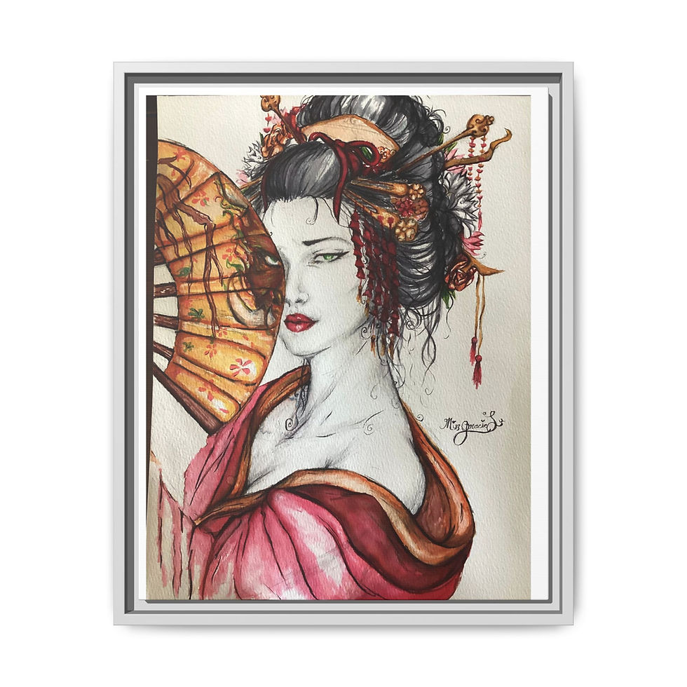 Miniatura: Art by MissGracieLu - Bi No Giman - Framed 