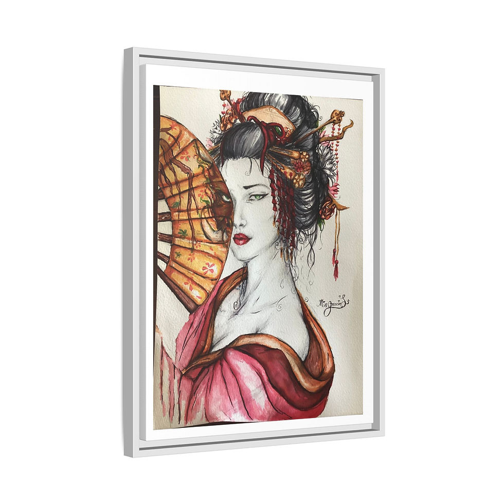 Miniatura: Art by MissGracieLu - Bi No Giman - Framed 