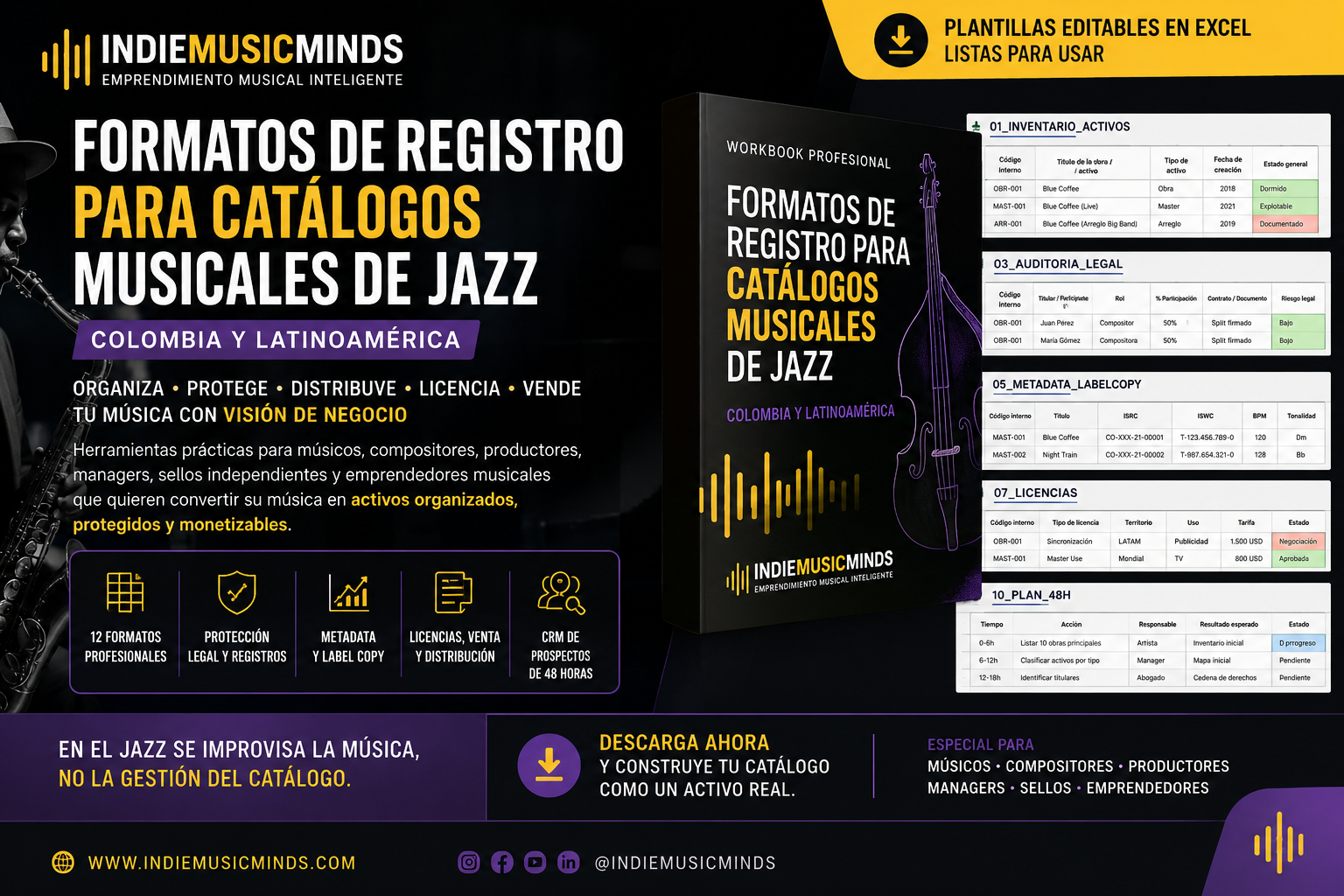 FORMATO CATÁLOGO DE ACTIVOS MUSICALES