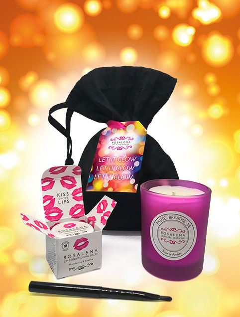 Candle and Lip Conditioning Balm Set