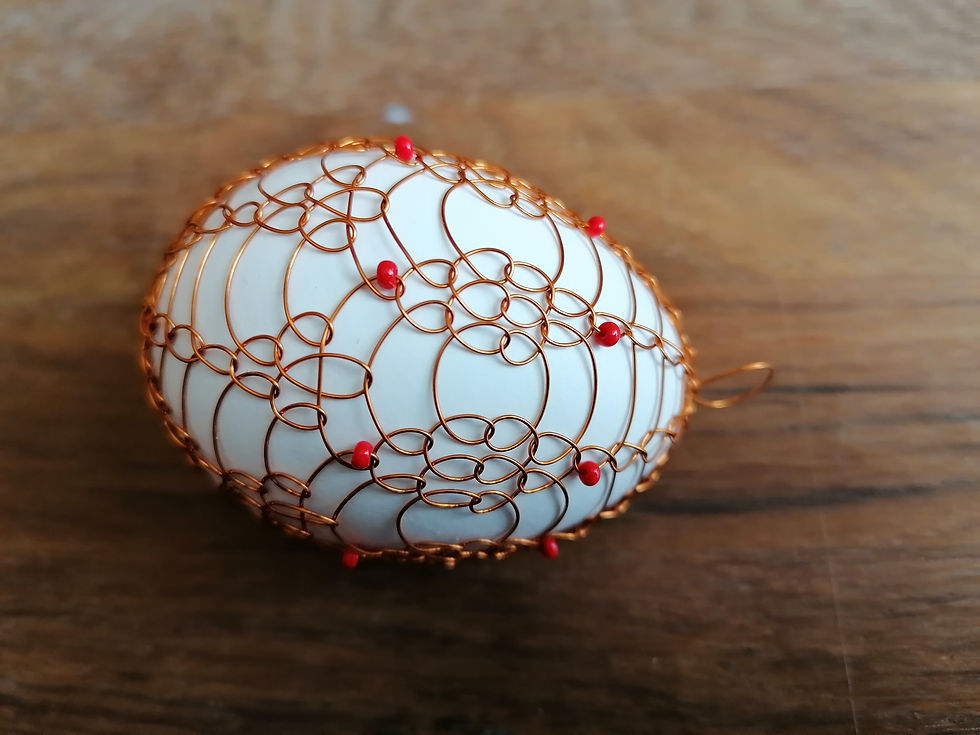 Miniatura: Drátkované kraslice II