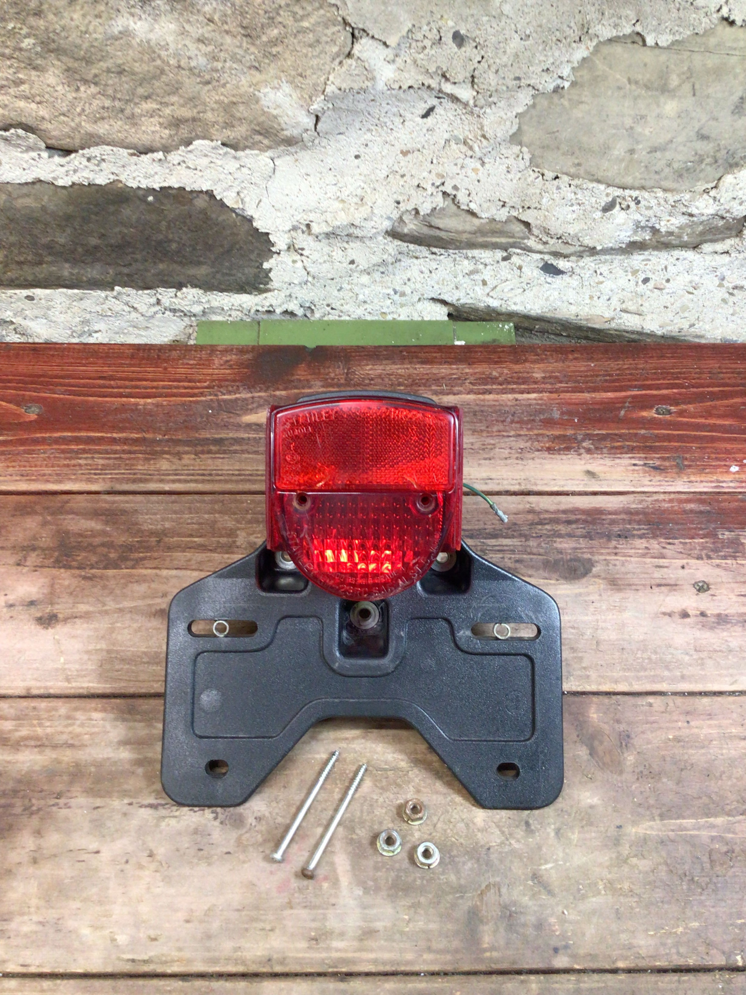 OEM Honda Taillight & License Plate Bracket 