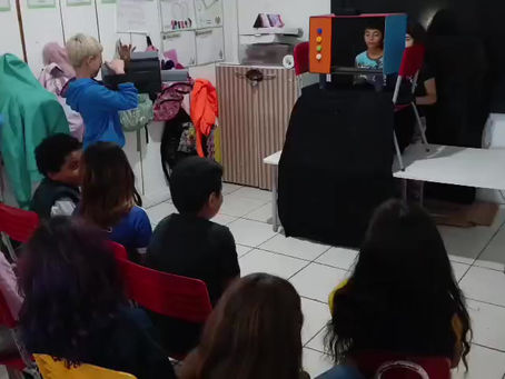 📅 14 de Agosto de 2025 👧🏽👦🏻 Turma de Reforço – 7 a 9 anos 📺✨ Canal de TV Rede ao Mar – Aprendendo e Comunicando!