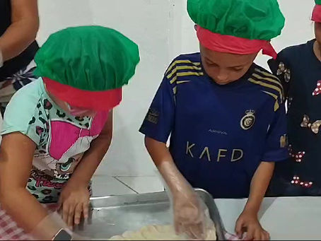 14/03/2025 TURMA 06 E 07 ANOS *TÃtulo : Focaccia !*