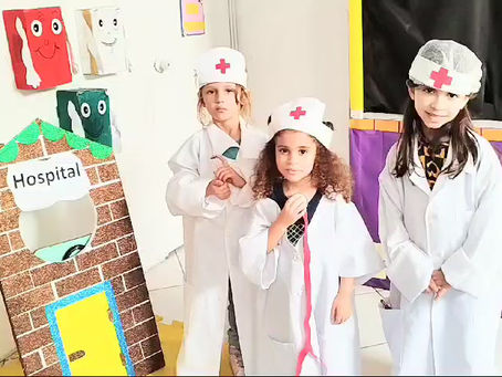 Turma 04 e 05 anos 11/09/24 - Salavamento / Bombeiro