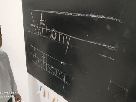 22 Agosto 2024 /6 e 9 anos /diversão com a caligrafia