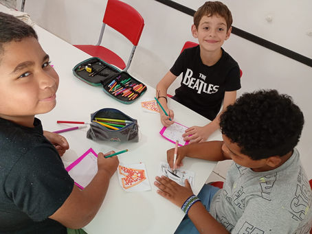 16/05/2025 TURMA 07 A 09 ANOS *TEMA: Maio Laranja. Eu me protejo!*