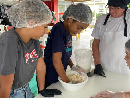 Terça-feira – 24/02/2026 Ingo Mette & Alessandra – Instrutores Confecção de bolachas