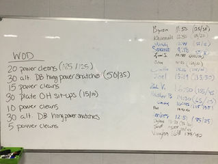 WOD 1/17/19