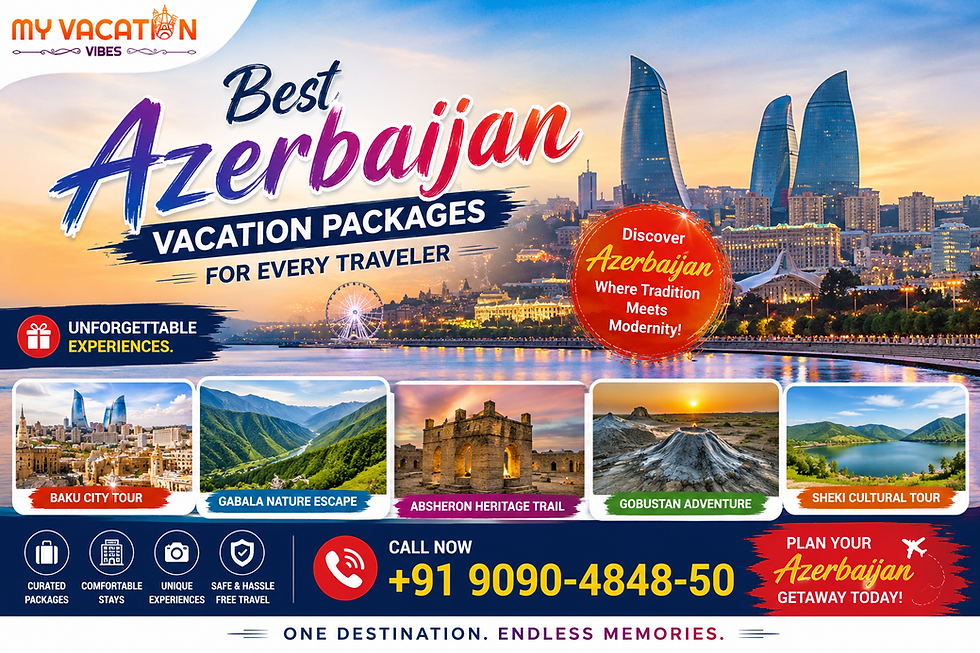Best Vacation Packages Azerbaijan for Every Traveler