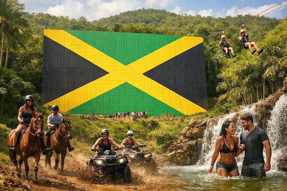 Largest Jamaican Flag Attraction in Jamaica