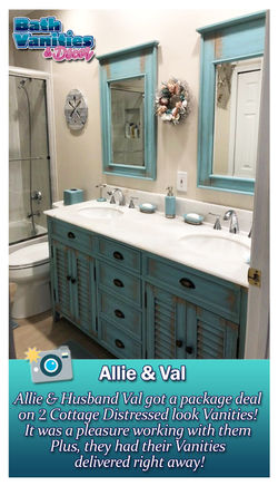 60" Cottage Distressed Look!