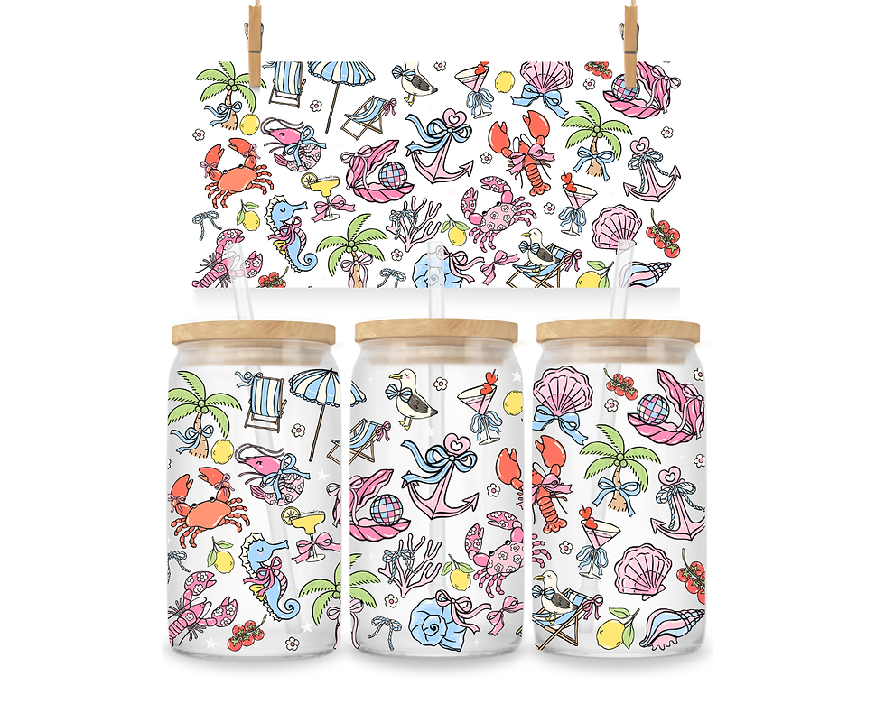 Thumbnail: Libbey Glasses-Summer Oceans