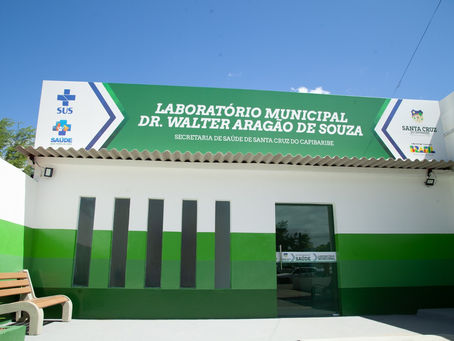 Santa Cruz do Capibaribe recebe Laboratório Municipal com nova estrutura e equipamentos modernizados