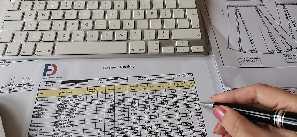 Garment Costing
