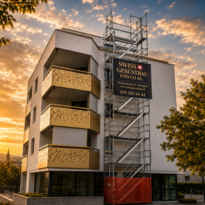 Swiss Gerüstbau AG – Hoch hinaus? Machen wir täglich.